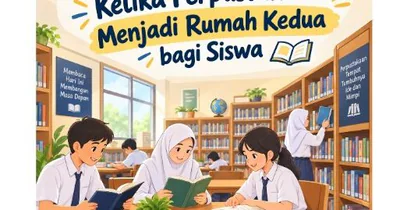 Ketika Perpustakaan Menjadi  Rumah Kedua bagi Siswa