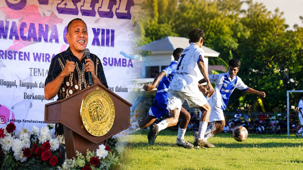 Unkriswina Sumba Dorong Sportivitas Lewat Wira Wacana Cup XIII