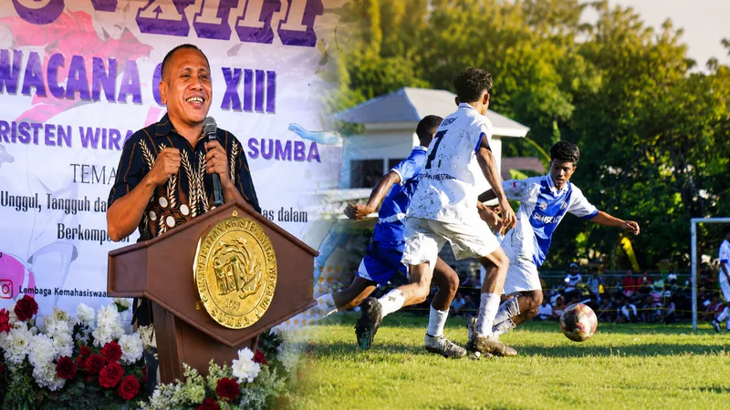 Unkriswina Sumba Dorong Sportivitas Lewat Wira Wacana Cup XIII