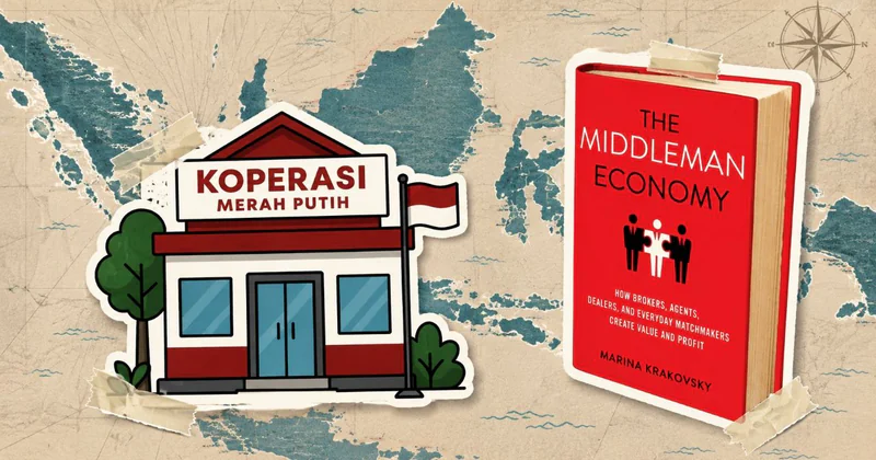 Membaca Koperasi Merah Putih Berdasarkan Buku The Middleman Economy Karya Marina Krakovsky