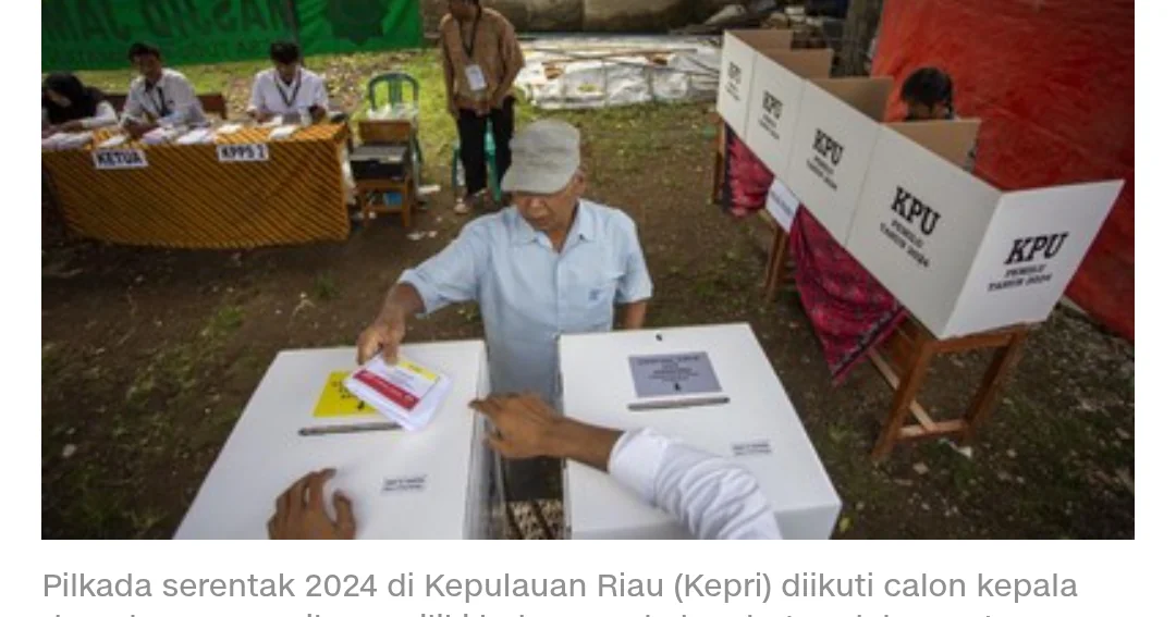 Pilkada serentak 2024 di Kepulauan Riau (Kepri) diikuti calon kepala daerah yang masih memiliki hubungan kekerabatan dalam satu keluarga, seperti ayah dan anak. Ilustrasi (ANTARA FOTO/Dedhez Anggara)